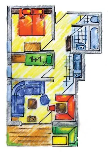 לאם Apartmenthaus Florian